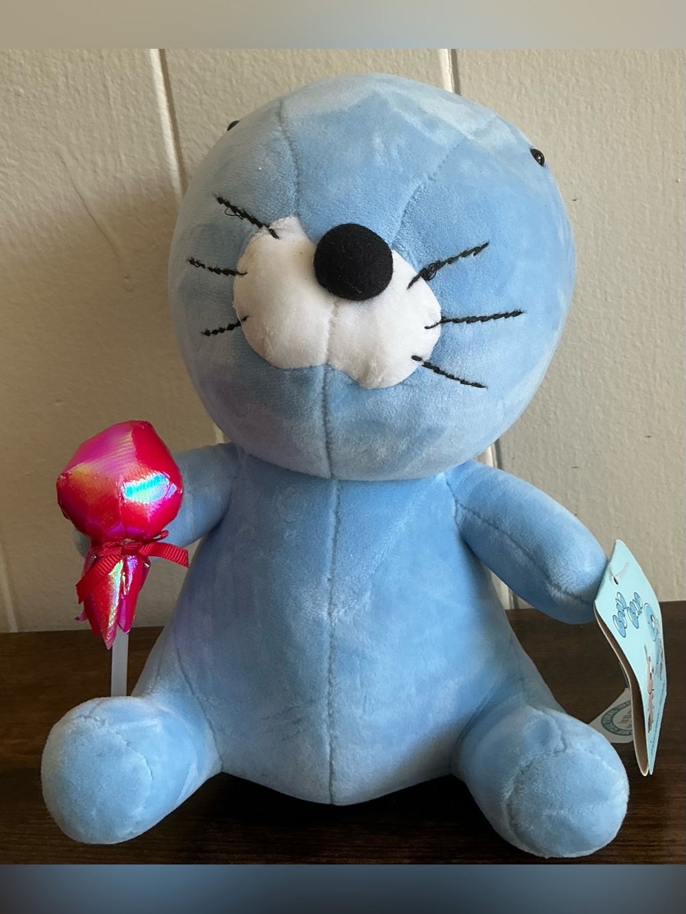 Rare NWT Shinada Global Bonobono From Japan Stuffed Animal Otter Plush Toy